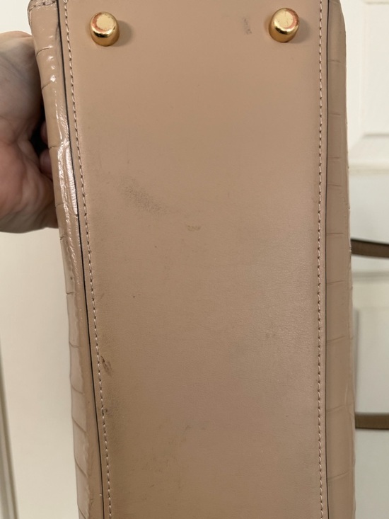 Coach Nina Carry All Tote In Taupe - Picture 9 of 11